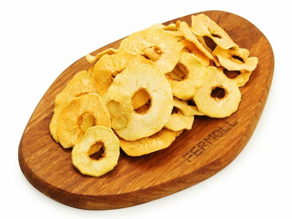 تصویر 2 از سیب خشک زعفرانی اصیل تلفیق طعم سیب و زعفران ایرانی